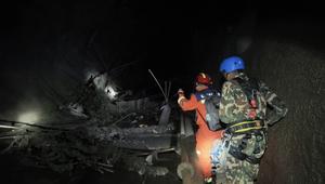 NEPAL-NUWAKOT-BIDUR-AVALANCHA DE LODO-NUMERO DE MUERTOS