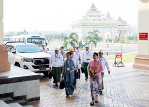 MYANMAR-NAY PYI TAW-VICEPRESIDENTE-ELECCION