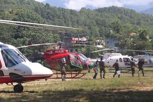 NEPAL-NUWAKOT-BIDUR-AVALANCHA DE LODO-NUMERO DE MUERTOS