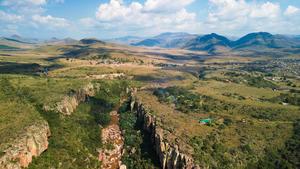 SUDAFRICA-MPUMALANGA-RESERVA NATURAL DEL CAÑON DEL RIO BLYDE