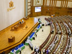 MYANMAR-NAY PYI TAW-VICEPRESIDENTE-ELECCION