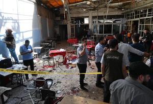 SIRIA-DAMASCO-CAFETERIA-EXPLOSION