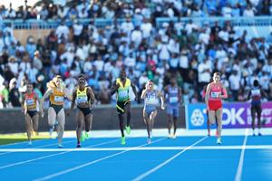 BOTSUANA-GABORONE-MUNDIAL DE RELEVOS DE ATLETISMO-RELEVOS MIXTOS 4X100M-FINAL