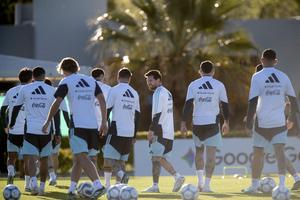 ARGENTINA-EZEIZA-ENTRENAMIENTO-MESSI