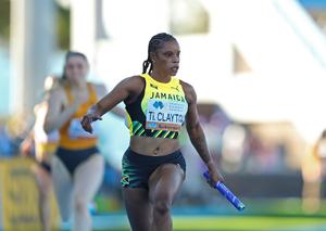 BOTSUANA-GABORONE-MUNDIAL DE RELEVOS DE ATLETISMO-RELEVOS MIXTOS 4X100M-FINAL