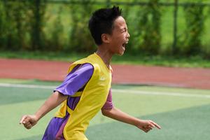 CHINA-ANHUI-SUSONG-FUTBOL-ESCUELA PRIMARIA