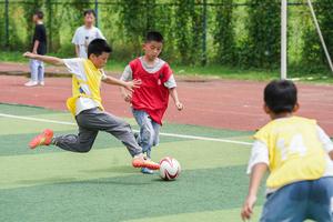 CHINA-ANHUI-SUSONG-FUTBOL-ESCUELA PRIMARIA