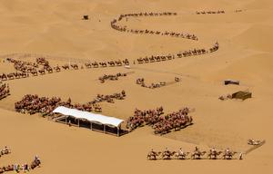CHINA-NINGXIA-ZHONGWEI-SHAPOTOU-TURISMO