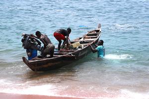 COTE D'IVOIRE-ABIYAN-PESCA