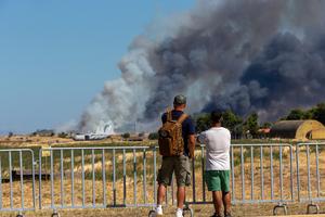GRECIA-AVION F-4 PHANTOM-ACCIDENTE