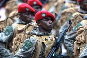 COTE D'IVOIRE-ABIYAN-INDEPENDENCIA-DESFILE MILITAR