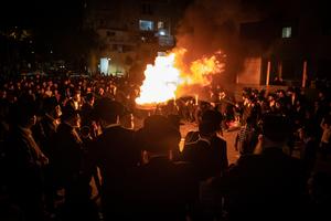 MEDIO ORIENTE-JERUSALEN-LAG BAOMER-CELEBRACION