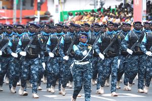 COTE D'IVOIRE-ABIYAN-INDEPENDENCIA-DESFILE MILITAR
