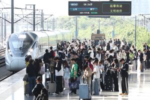 CHINA-VACACIONES DEL PRIMERO DE MAYO-TEMPORADA ALTA DE VIAJES