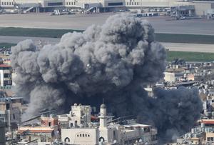 LIBANO-BEIRUT-ATAQUES AEREOS ISRAELIES