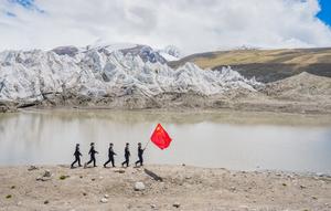 CHINA-XIZANG-SHANNAN-FRONTERA-ESTACION DE POLICIA