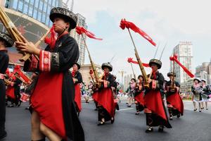 CHINA-GUIZHOU-QIANNAN-70 ANIVERSARIO-DESFILE