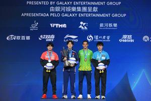 CHINA-MACAO-TENIS DE MESA-ITTF-COPA DEL MUNDO 2026-CEREMONIA DE PREMIACION