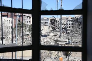 IRAN-TEHERAN-ATAQUES AEREOS-SECUELAS