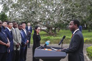 TANZANIA-DAR ES SALAAM-TAZARA-CONMEMORACION CONJUNTA