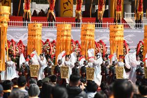 CHINA-SHAANXI-HUANGLING-HUANGDI-CEREMONIA
