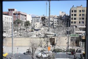 IRAN-TEHERAN-ATAQUES AEREOS-SECUELAS