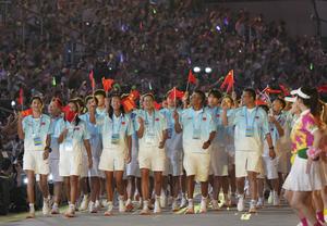 CHINA-HAINAN-SANYA-JUEGOS ASIATICOS DE PLAYA-CEREMONIA DE CLAUSURA