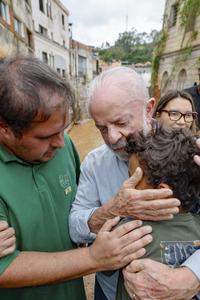 BRASIL-MINAS GERAIS-FUERTES LLUVIAS-LULA DA SILVA