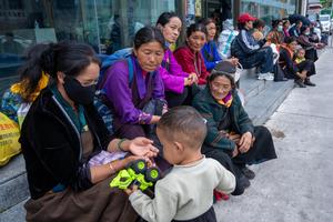 CHINA-XIZANG-GYIRONG-AVALANCHA DE LODO-PERSONAS EVACUADAS-REGRESO AL HOGAR