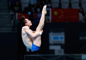 JAPON-TOKIO-JUEGOS ASIATICOS-CLAVADOS-PLATAFORMA DE 10 M MASCULINOS-FINAL