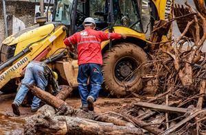 BRASIL-MINAS GERAIS-FUERTES LLUVIAS-BUSQUEDA