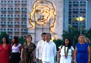CUBA-HABANA-COLOMBIA-PETRO-VISITA
