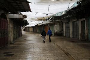 MEDIO ORIENTE-CISJORDANIA-HEBRON-HUELGA