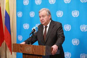 ONU-GUTERRES-ENCUENTRO CON LA PRENSA-MEDIO ORIENTE