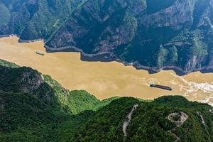 CHINA-CHONGQING-GARGANTA DE WUXIA-PAISAJE