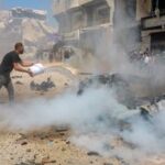 MEDIO ORIENTE-CIUDAD DE GAZA-ATAQUES AEREOS