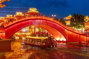 CHINA-HEBEI-TANGSHAN-ANTIGUA CALLE HETOU-TURISMO