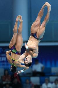 CHINA-BEIJING-CLAVADOS-COPA DEL MUNDO DE WORLD AQUATICS-SUPERFINAL-EQUIPOS MIXTOS 3M Y 10M