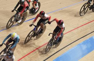 JAPON-IZU-CICLISMO DE PISTA-JUEGOS ASIATICOS-MADISON FEMENINO-FINAL