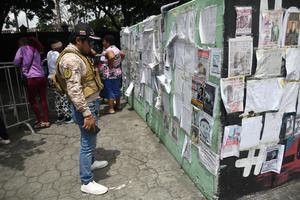 VENEZUELA-CARACAS-TERREMOTOS-PERSONAS DESAPARECIDAS