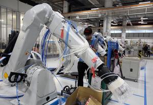 CHINA-DELTA DEL RIO YANGTSE-INDUSTRIA ROBOTICA