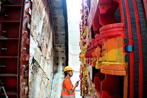 CHINA-HENAN-LUOYANG-TUNEL-CONSTRUCCION