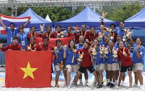 CHINA-HAINAN-SANYA-JUEGOS ASIATICOS DE PLAYA-BALONMANO DE PLAYA