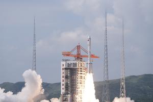 CHINA-SHANXI-TAIYUAN-SATELITES DE PRUEBA-LANZAMIENTO