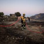GRECIA-CRETA-INCENDIOS FORESTALES-BOMBEROS