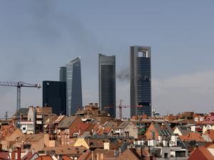 ESPAÑA-MADRID-TORRE MOEVE-INCENDIO