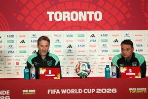 CANADA-TORONTO-FUTBOL-COPA MUNDIAL DE LA FIFA 2026-CONFERENCIA DE PRENSA-PANAMA
