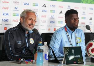 MEXICO-GUADALAJARA-FUTBOL-COPA MUNDIAL DE LA FIFA 2026-CONFERENCIA DE PRENSA-REPUBLICA DEMOCRATICA DEL CONGO