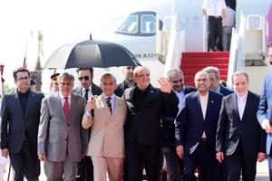 PAKISTAN-RAWALPINDI-IRAN-PRESIDENTE-LLEGADA