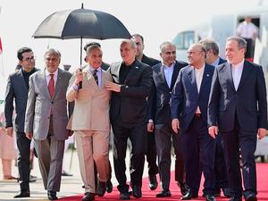 PAKISTAN-RAWALPINDI-IRAN-PRESIDENTE-LLEGADA